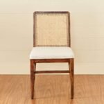 Aragon Rattan Solid Wood Dining Chair