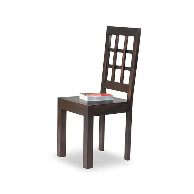 Solid Wood Square Chair 2