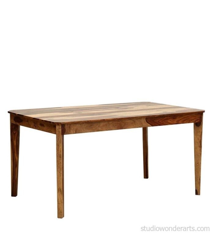 arabel solid wood dining table in rustic teak finish woodsworth by pepperfry arabel solid wood din c68ggk