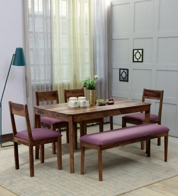 Pearce Roll Solid Wood Dining Set