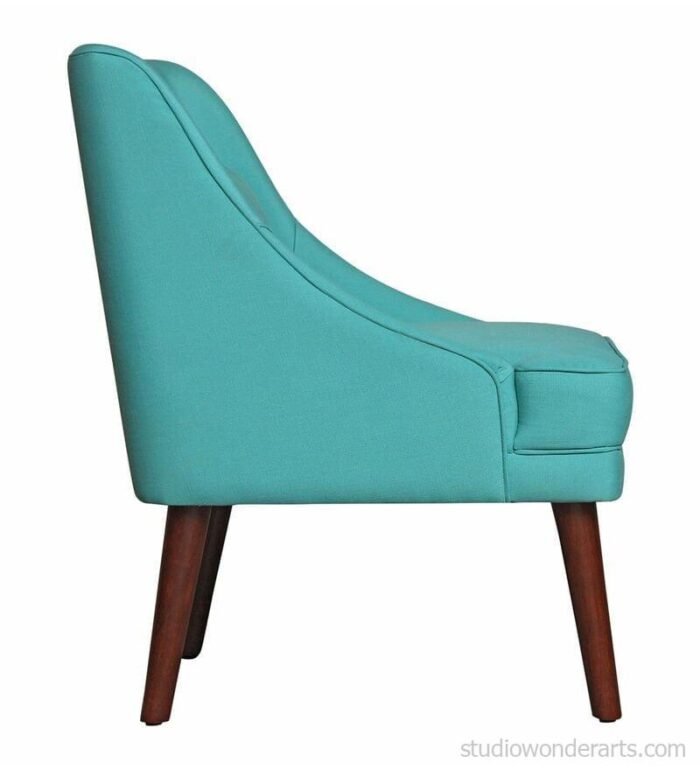 edinburg slipper chair in blue colour by tweak home edinburg slipper chair in blue colour by tweak h fpj71u