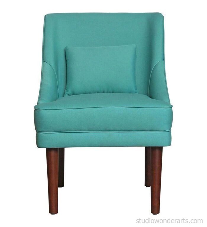 edinburg slipper chair in blue colour by tweak home edinburg slipper chair in blue colour by tweak h sbclnj