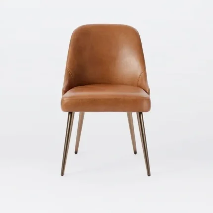 Mid-Century Leatherette Dining Chair