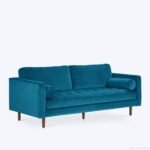 Salina Upholstery 3 Seater Sofa - 83"