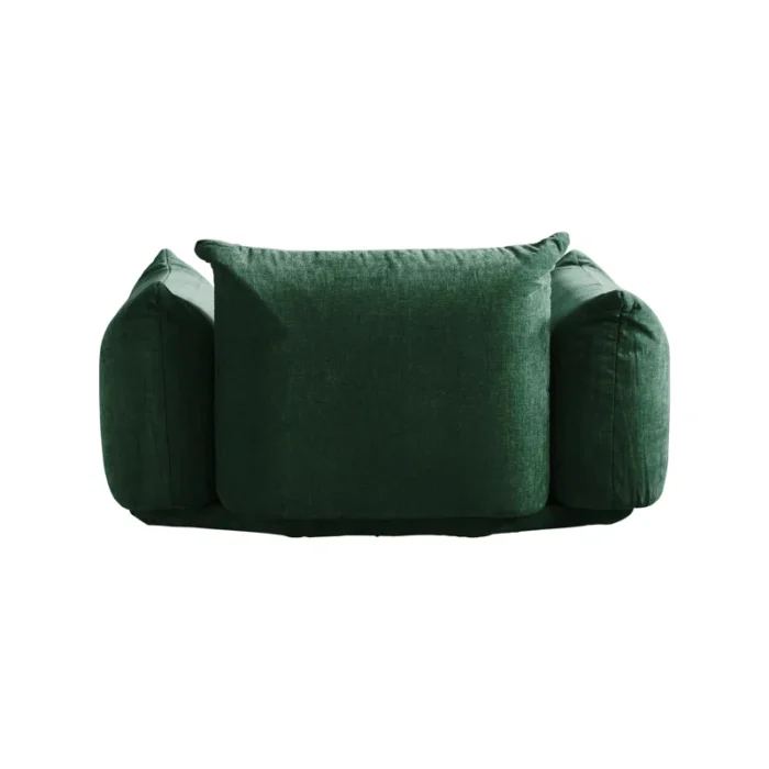 Toupin Green 50.39'' Upholstered Single Sofa