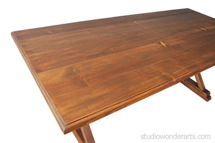 Farmhouse Solid Wood Dining Table