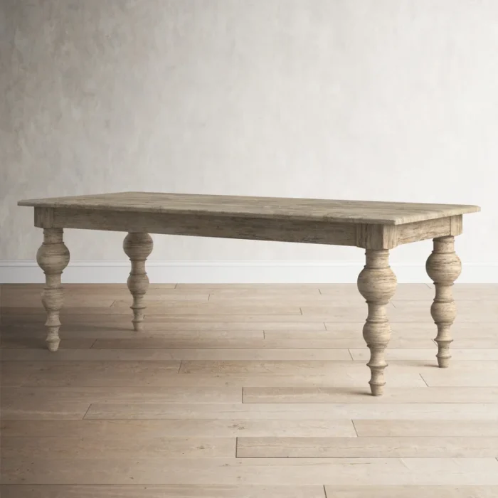 WernerSolidWoodDiningTable 3