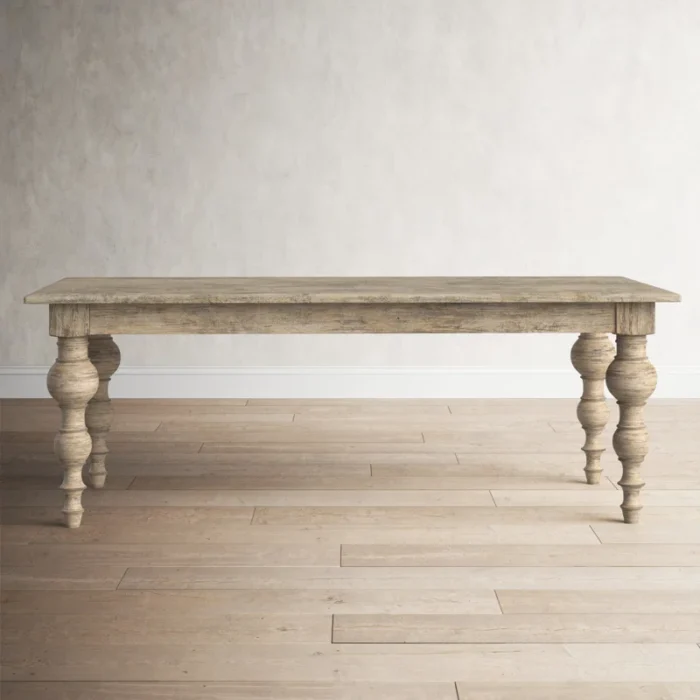 WernerSolidWoodDiningTable 7