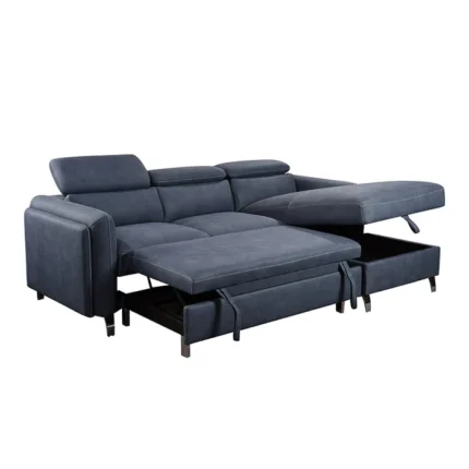 Manchester L Shape Sofa Cum Bed With Storage