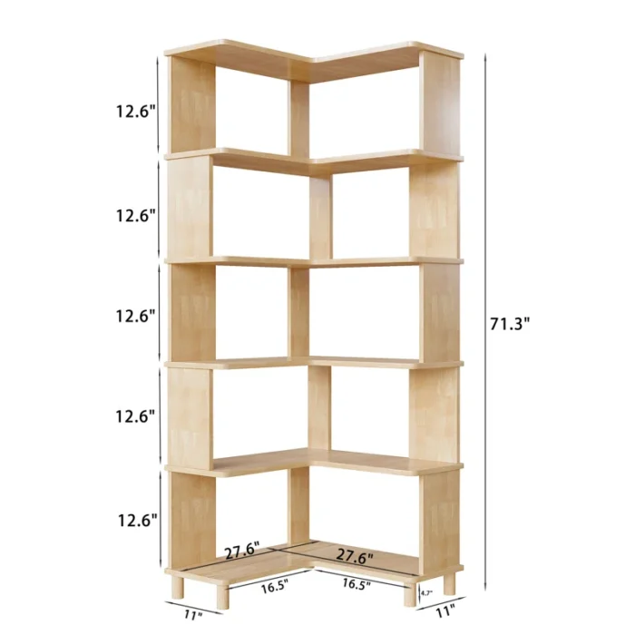 Multilayer Conner Display Shelf