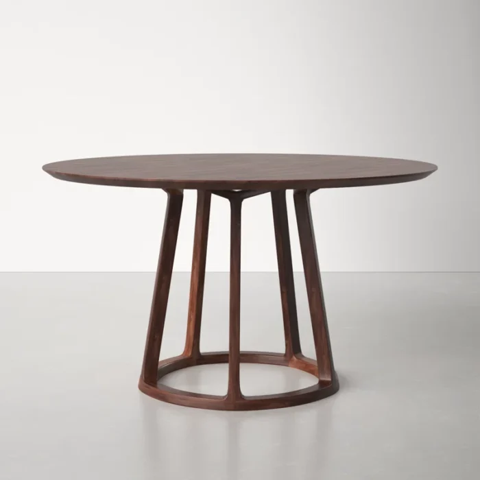 Solid Wood Round Dining Table