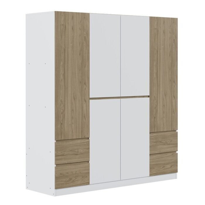 Armoire Wardrobe with 4 Drawers