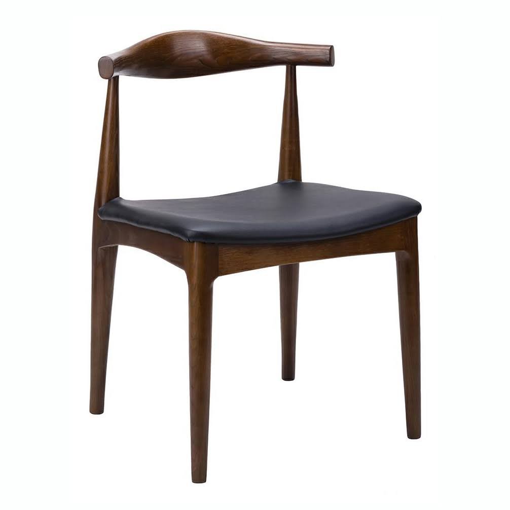 Solid Wood Wingback Dining Chair