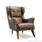 Jasper Two Tone Exclusive Leather Arm Chair