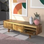 Brynner TV Stand in Solid Wood