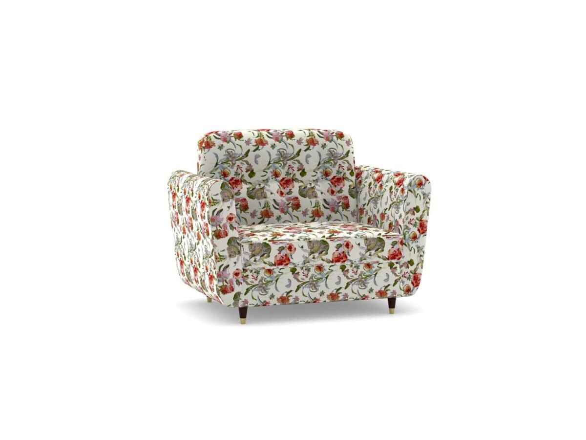 Capri Single Seater Fabric Sofa
