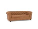 Chesterfield 3 Seater Sofa in solid wood