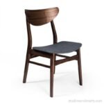 Bayne Upholstered Dining Chair in Solid Wood