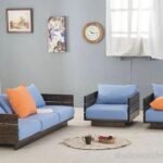 Turner 3/4/5 Seater Solid Wood Sofa Set