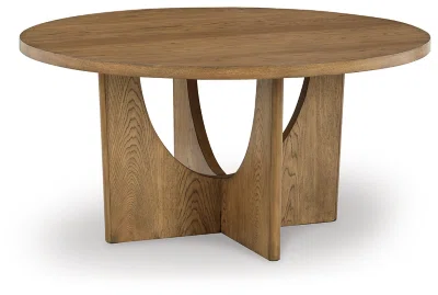 Signature Scandinavian Pedestal Round Dining Table