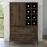 New Essiah Modular Wooden Bar Cabinet