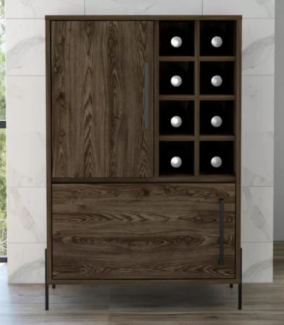 New Essiah Modular Wooden Bar Cabinet