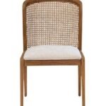 Arabian Solid Wood Rattan Teak Wood Chair