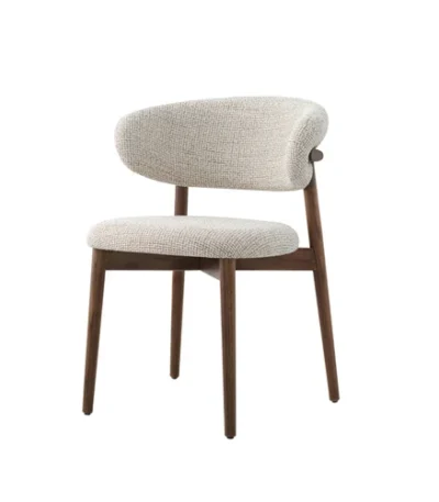 Fayette Nordic Dining Chair In Solid Wood