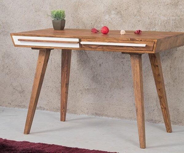 Sleek Elena Solid Wood Study Table