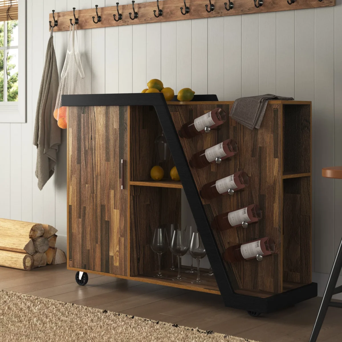 Luxury Park Tindall's Farmhouse Bar Cabinet
