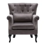 Louis Armchair in Venge Leatherette