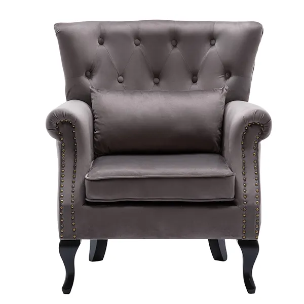 Louis Armchair in Venge Leatherette