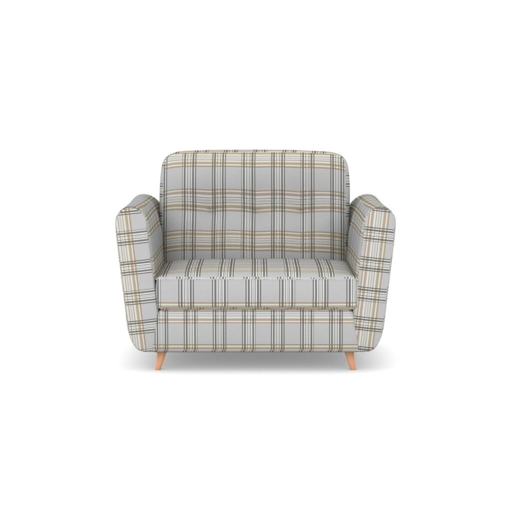 Capri Single Seater Fabric Sofa