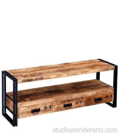 Coleman TV Console Solid Wood