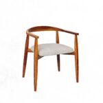Jakarta Upholstered Teak wood Dining Chair