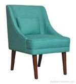 New Slipper Dining Chair In Blue Colour