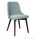 Stunning Haruka Dining Chair in Sky Blue
