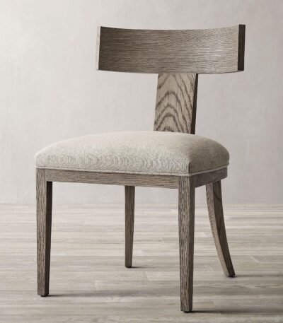 Klismos Designer Dining Chair in Solid wood