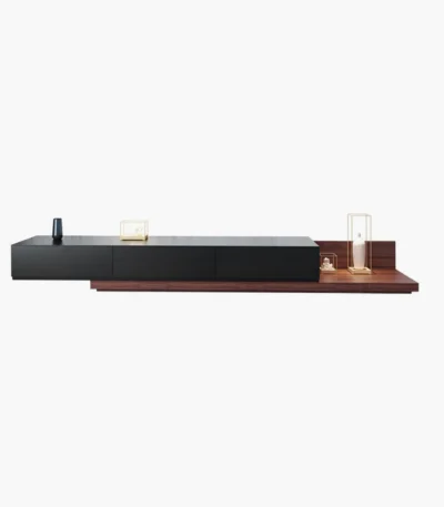 Extendable TV Stand With 3 Drawer