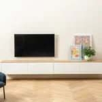 Floating TV Cabinet with Minimalist Design