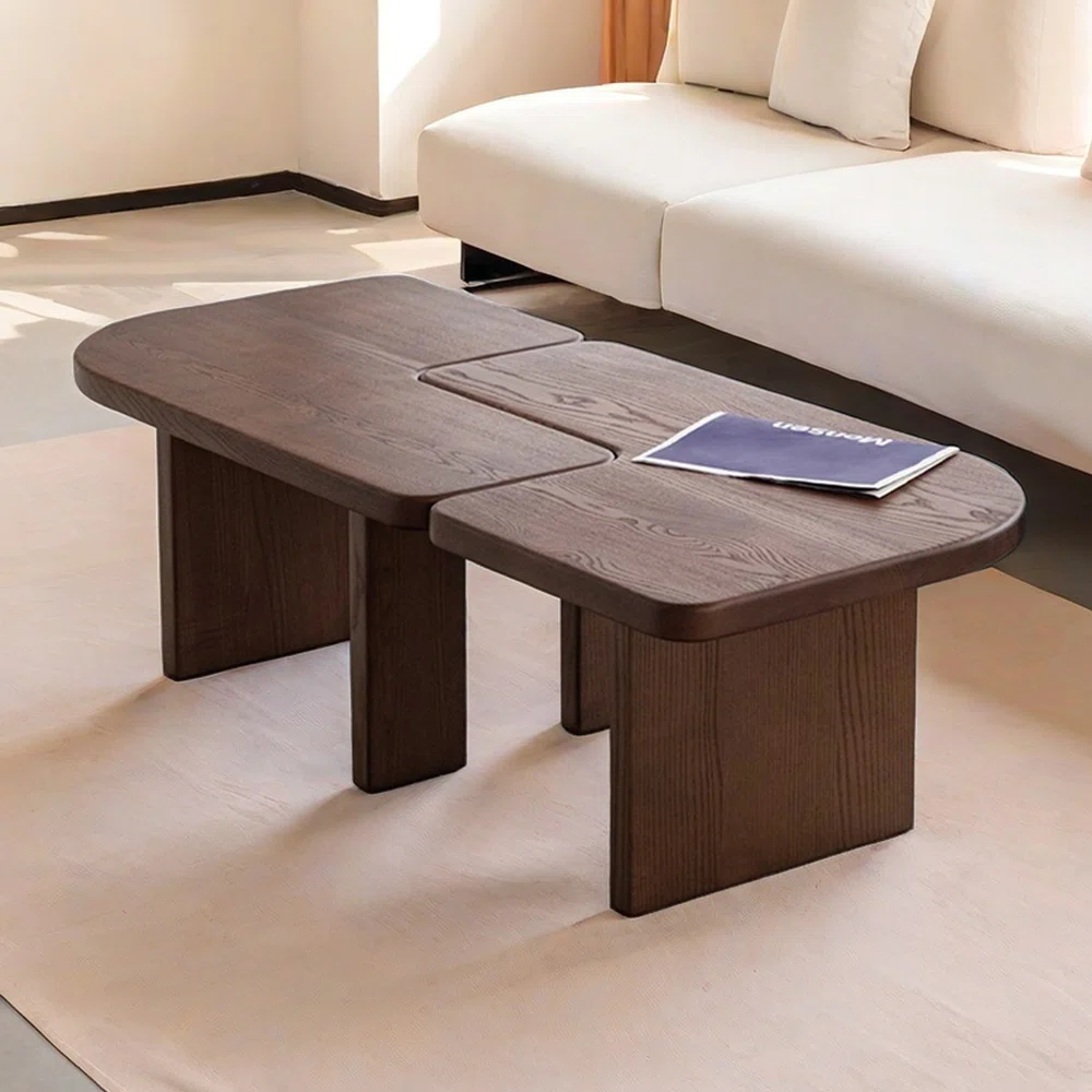 Carbin Center Table in Solid Wood