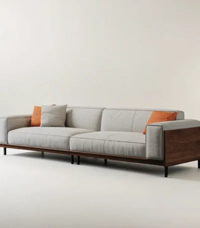 Lucy Will Versatile Sofa Solid Wood Compressible Sponge