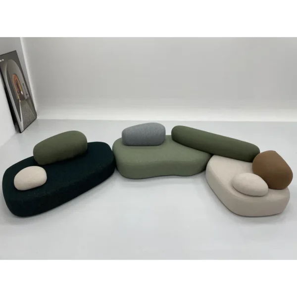 Introducing the Cobblestone Modular Couch, where elegant design meets everyday functionality. Designed for modern Indian homes, creative studios, and upscale living spaces, this modular masterpiece combines flexibility, comfort, and a bold aesthetic statement. Whether you’re furnishing a compact apartment or designing a spacious open-concept living room, the Cobblestone Couch adapts to your lifestyle effortlessly.