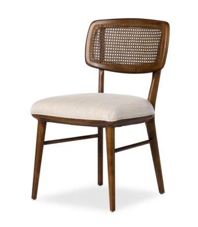 Beacon Rattan Dining Chair in Solid Wood