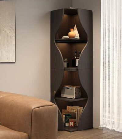 AuraCurve Corner Display Cabinet