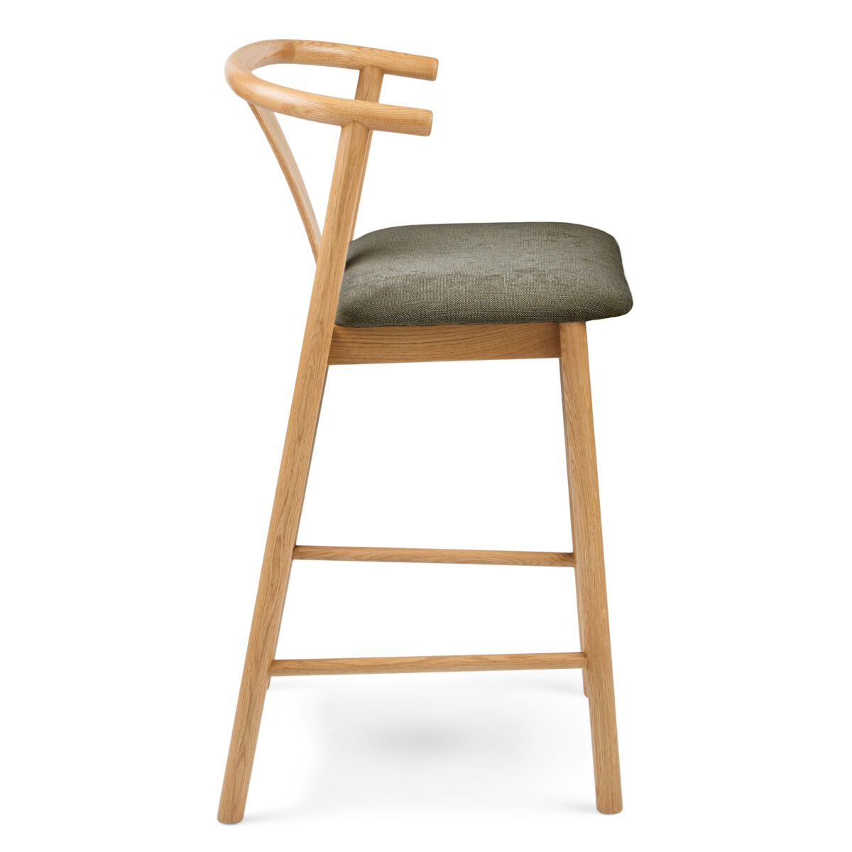 Fonra Counter Stool in Solid Wood - Image 5