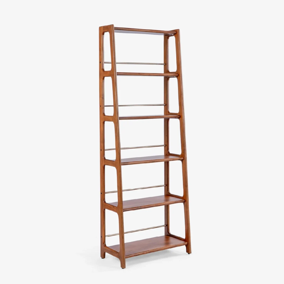Lot Vertical Book Shelve in Solid Wood - Image 2