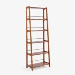 Lot Vertical Book Shelve in Solid Wood - Image 2